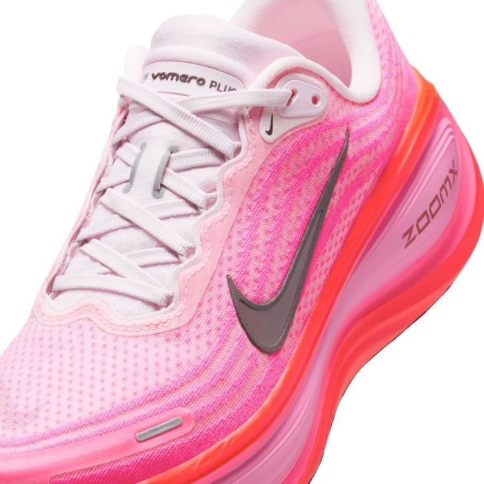 Nike Vomero Plus - Womens Running Shoes - Hyper Pink/Burgundy Crush/Bright Crimson