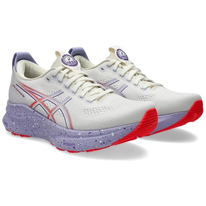 Asics Gel Kayano 32 Tokyo - Womens Running Shoes - Cream/Edo Purple