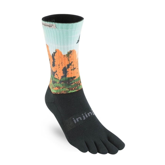 Injinji Trail Midweight Crew Running Socks