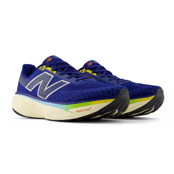 New Balance Fresh Foam X 1080v14 - Mens Running Shoes - Inkwell/Silver Metallic/Ginger Lemon