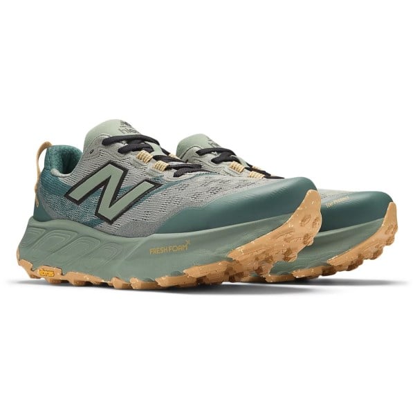 New Balance Fresh Foam Hierro v9 - Mens Trail Running Shoes - Dark Juniper/Black/Dried Apricot