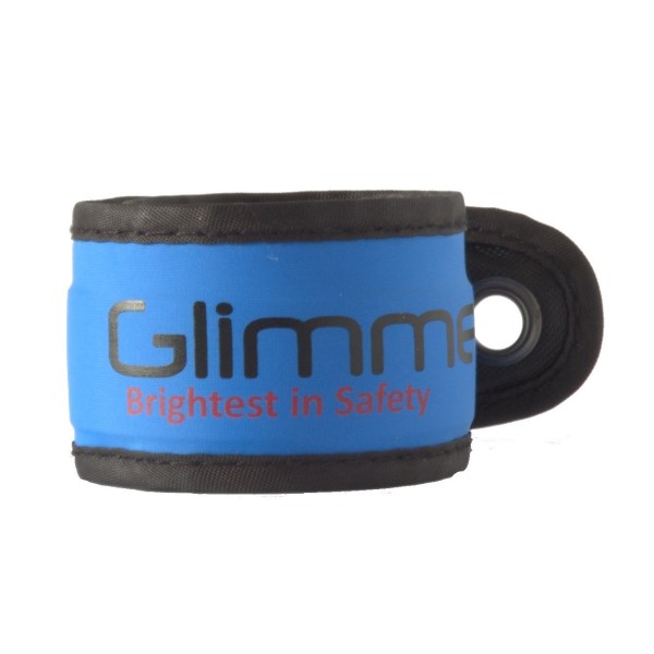 Glimmer Gear LED High Visibility Slap Band - Blue