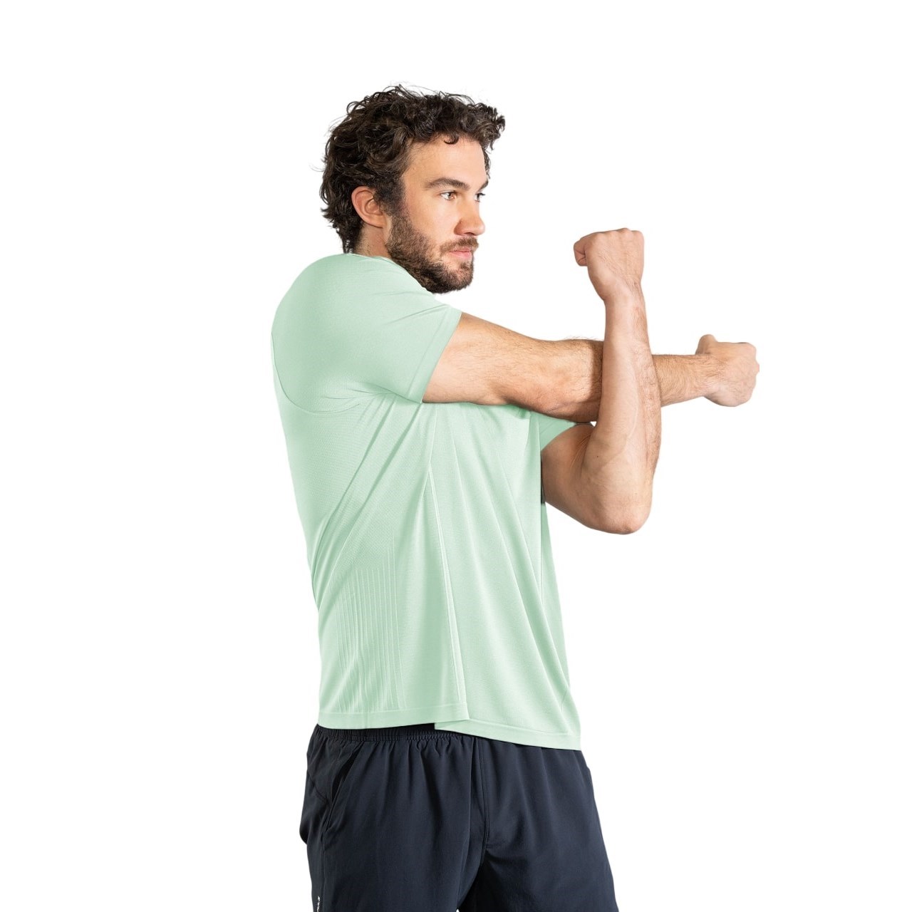 No Timid Souls GLIDE360 Mens Short Sleeve Top - Cool Mint