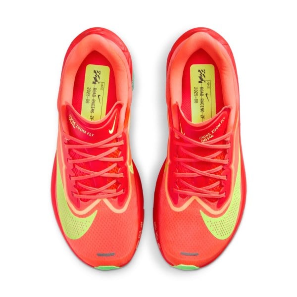 Nike Zoom Fly 6 - Womens Racing Shoes - Bright Crimson/Cave Purple/Lime Blast