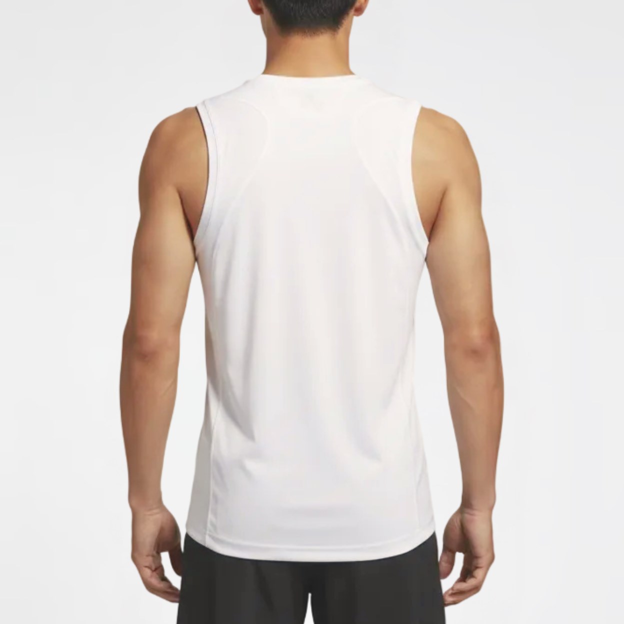 SUB4 Action Mens Running Singlet - White