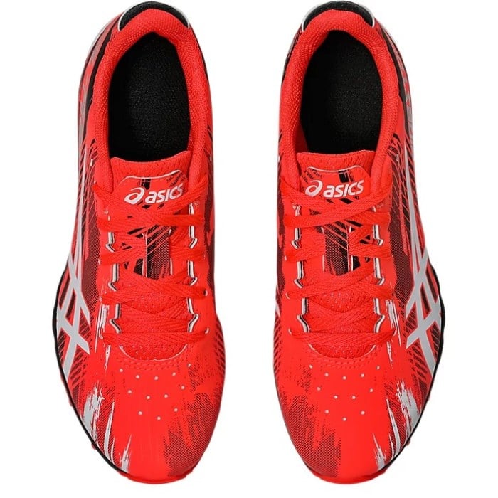Asics Gel Firestorm 5 - Kids Racing Waffles - Flash Red/White