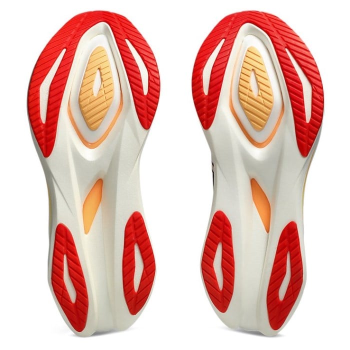 Asics Sonicblast 2 - Mens Running Shoes - White/Stadium Orange - image 4
