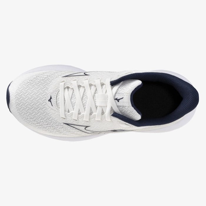 Mizuno Enerzy Rider Jr - Kids Running Shoes - GF White/Dress Blues - image 3