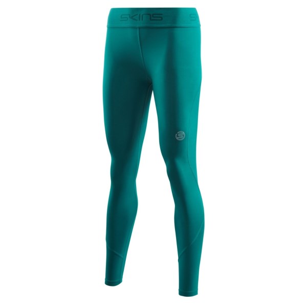 Skins Series-2 Womens Compression Long Tights - Light Teal