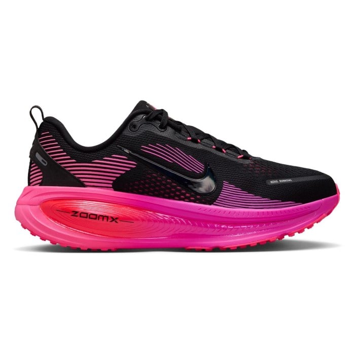 Nike Vomero 18 - Womens Running Shoes - Black/Hyper Pink/Laser Crimson