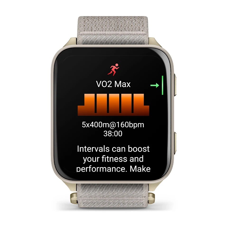 Garmin Venu X1 Premium Smartwatch - Soft Gold/Titanium/Grench Gray