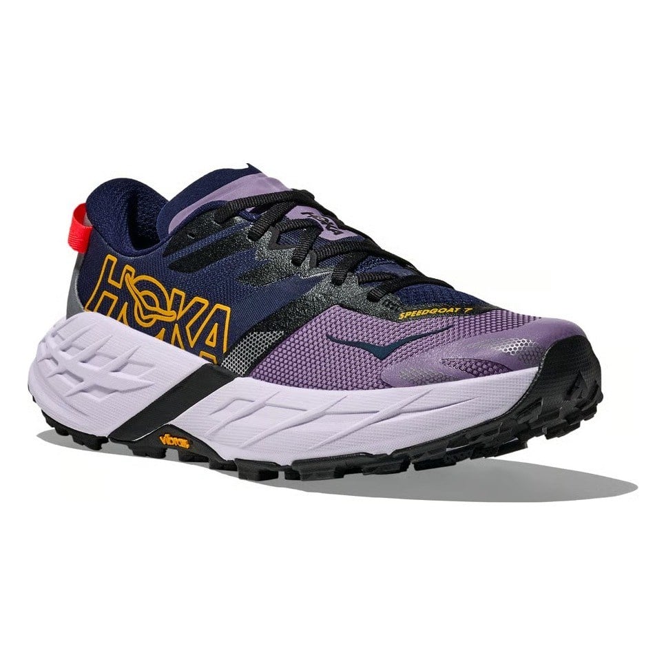 Hoka Speedgoat 7 - Womens Trail Running Shoes - Berry Jam/Starlight