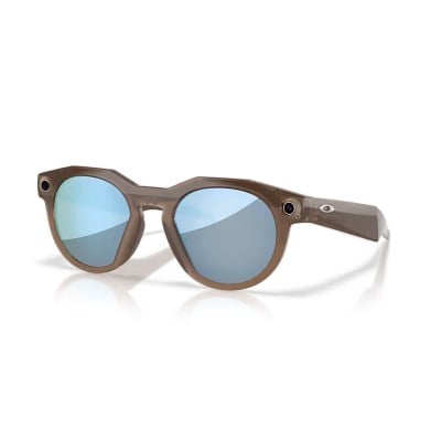 Oakley Meta HSTN Polarised - Brown Smoke/Prizm Deep Water