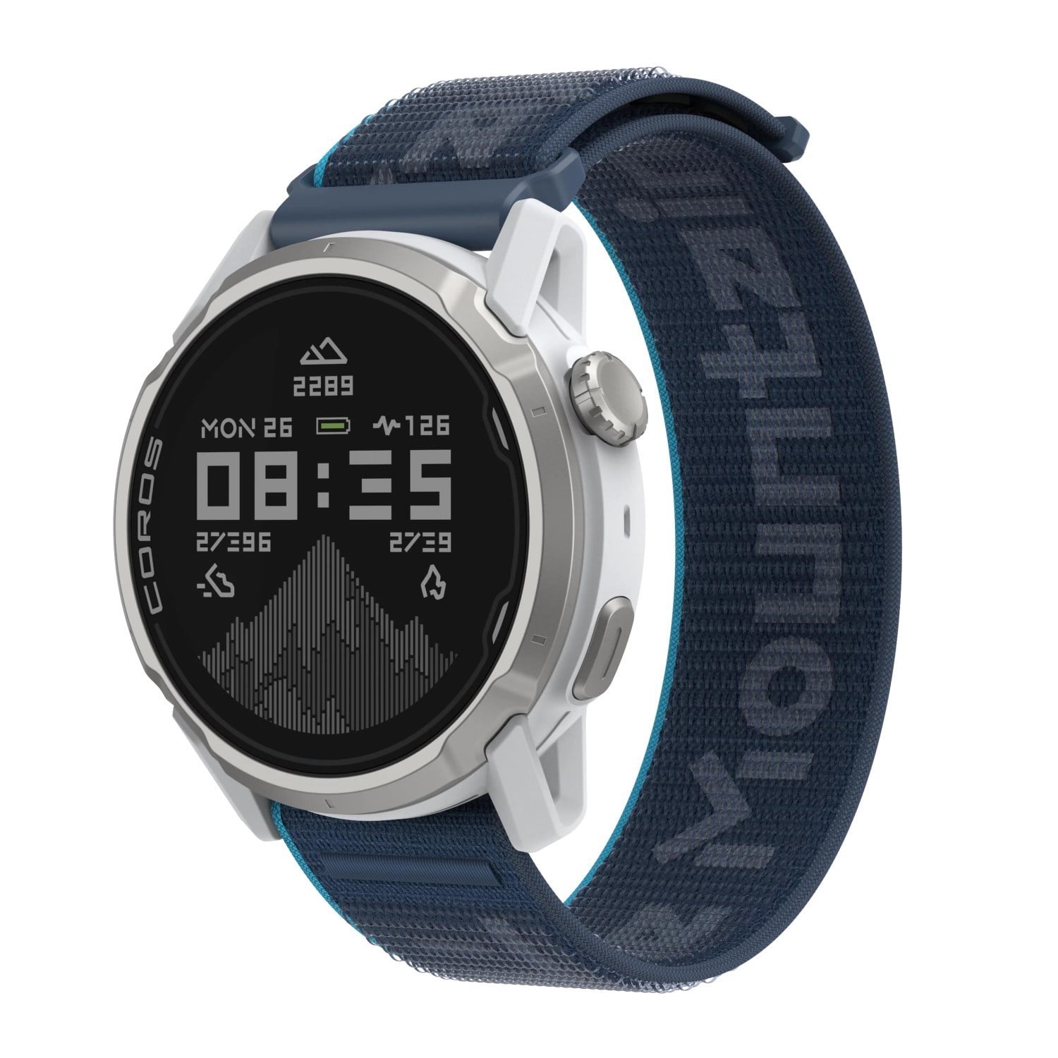 Coros The Mountain Way Kilian Jornet Edition 22mm Watch Band - Blue