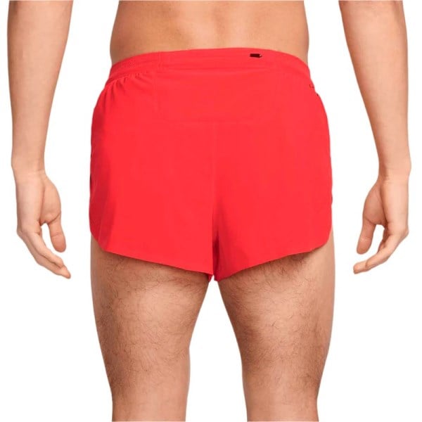 Nike AeroSwift ADV 4 Inch Brief-Lined Mens Running Shorts - Crimson/Black