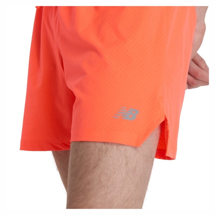 New Balance RC 5 Inch Mens Running Shorts - Urgent Red - image 3