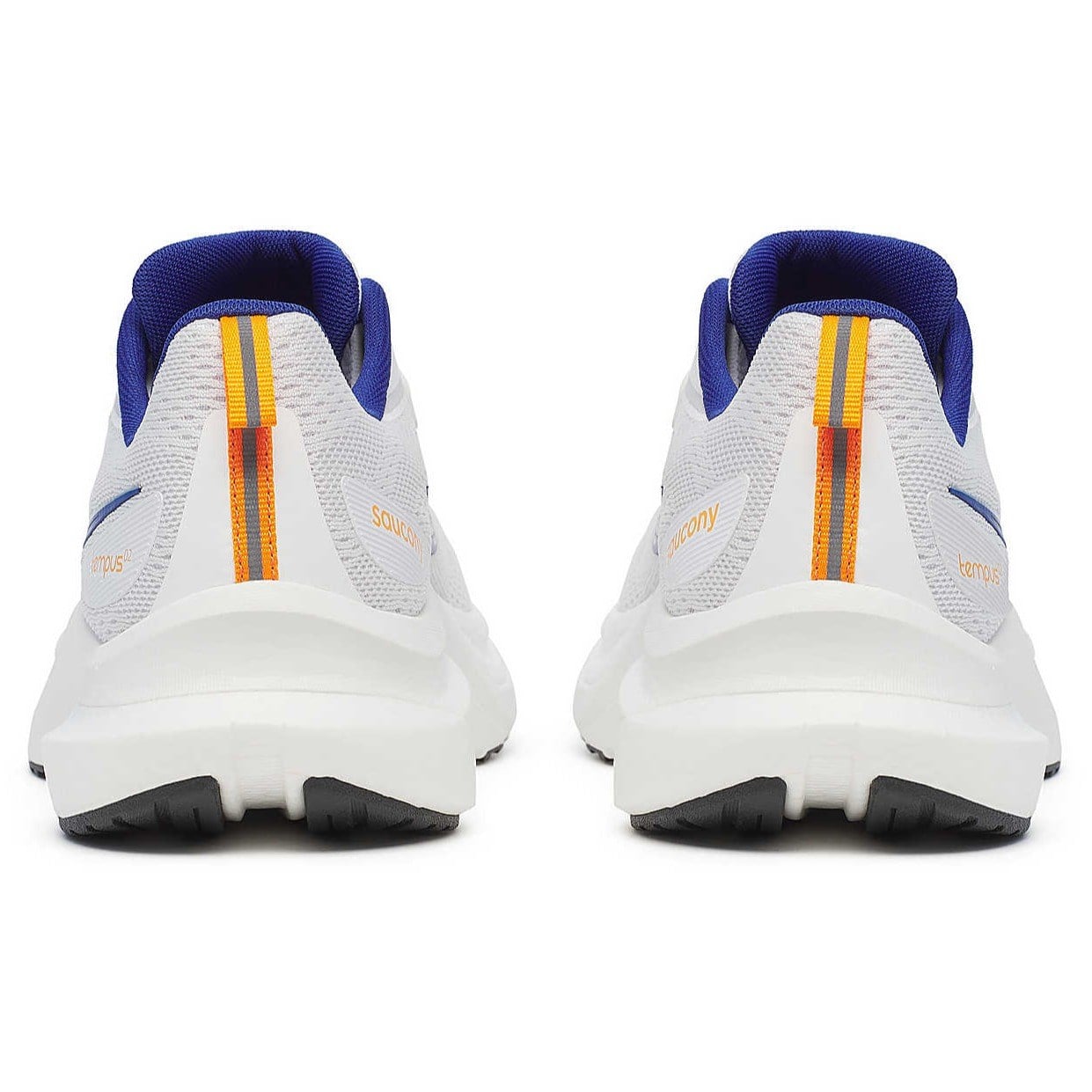 Saucony Tempus 2 - Mens Running Shoes - White/Peel