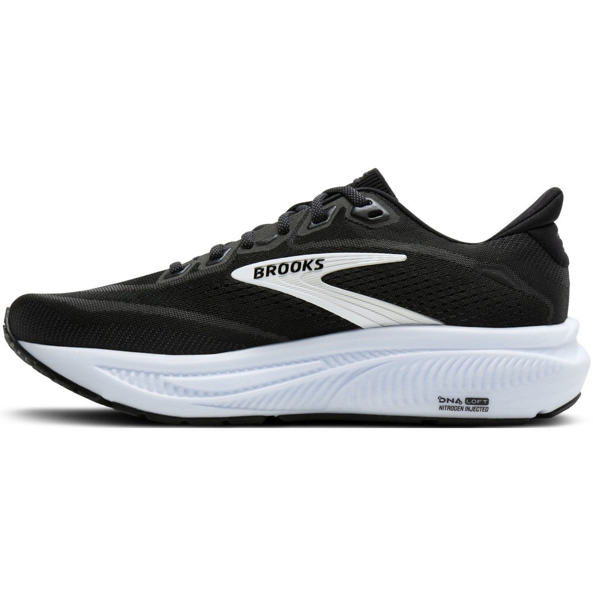 Brooks Ghost 18 - Mens Running Shoes - Black/Grey/White