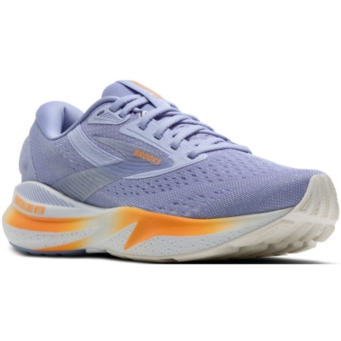 Brooks Adrenaline GTS 24 - Womens Running Shoes - Blue Heron/White/Orange