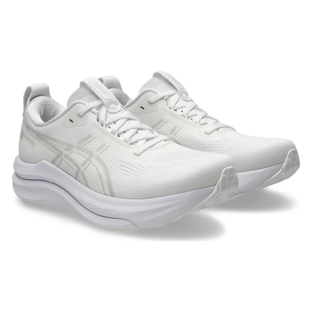 Asics Gel Kayano 33 - Womens Running Shoes - White/White - image 6