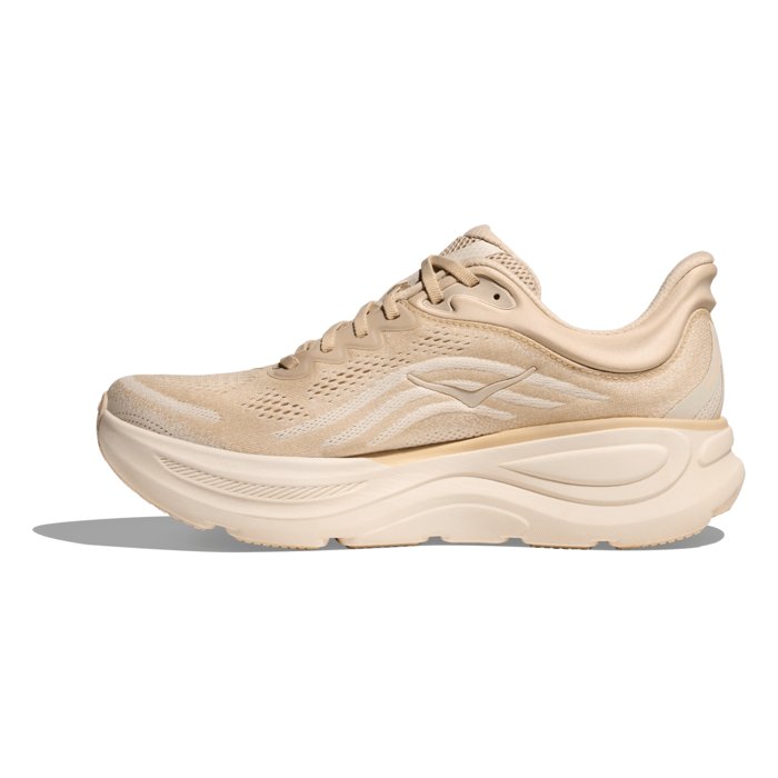 Hoka Bondi 9 - Mens Running Shoes - Oatmeal/Oat Milk