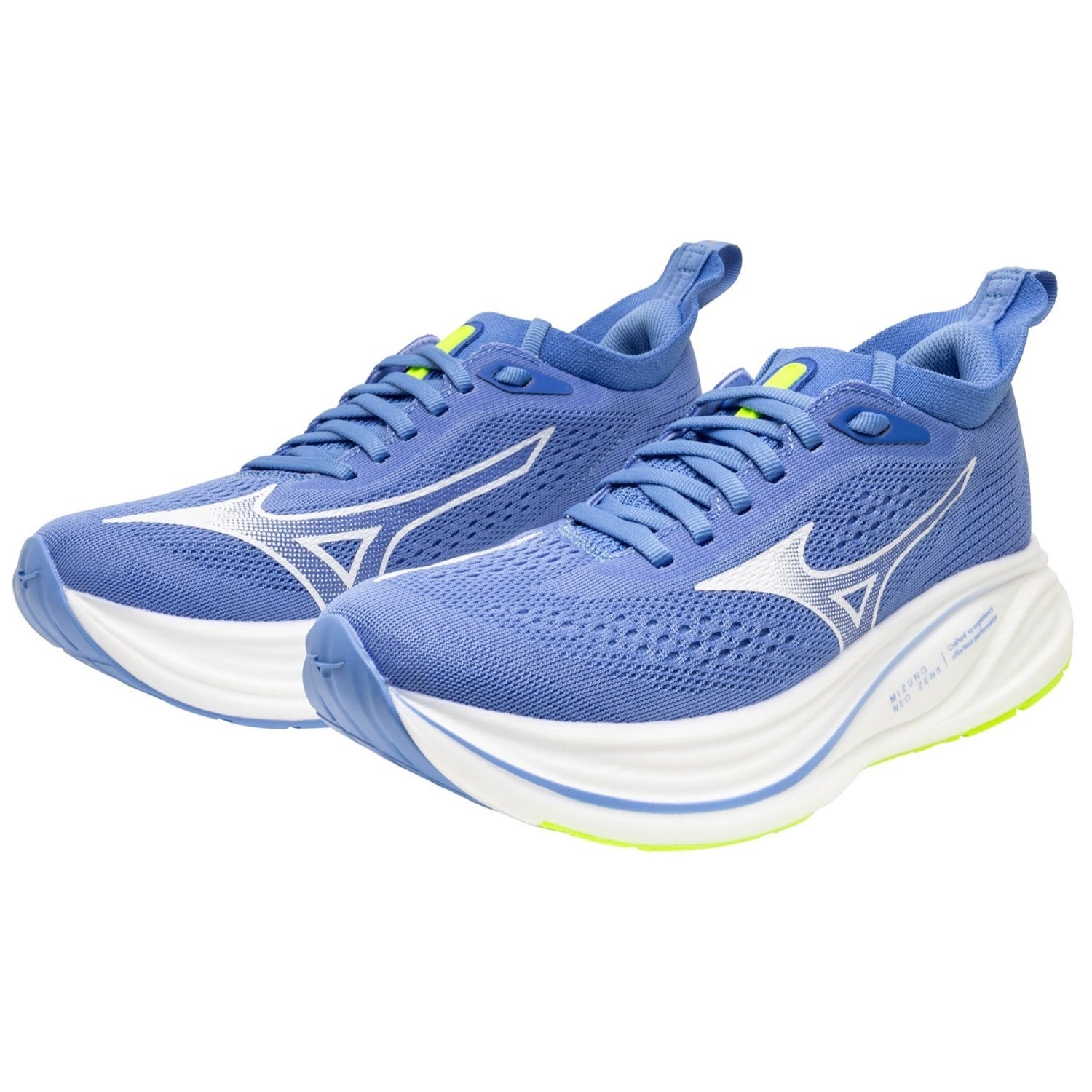 Mizuno Neo Zen 2 - Womens Running Shoes - Ultramarine/White/Lightning Yellow - image 7