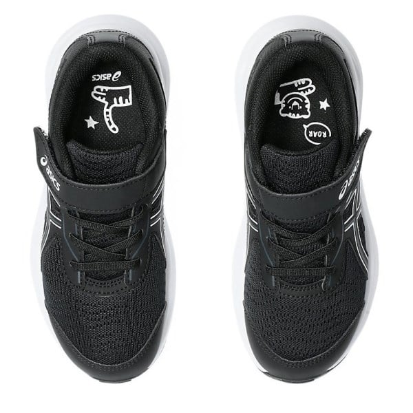 Asics Contend 9 PS - Kids Running Shoes - Black/White