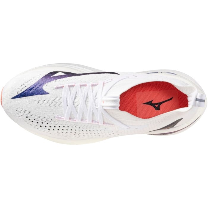 Mizuno Neo Vista 2 - Womens Running Shoes - White/Striking Coral/Iris Bloom