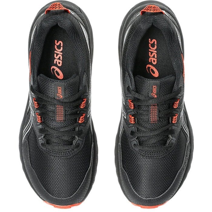 Asics Gel Venture 9 GS - Kids Trail Running Shoes - Black/White