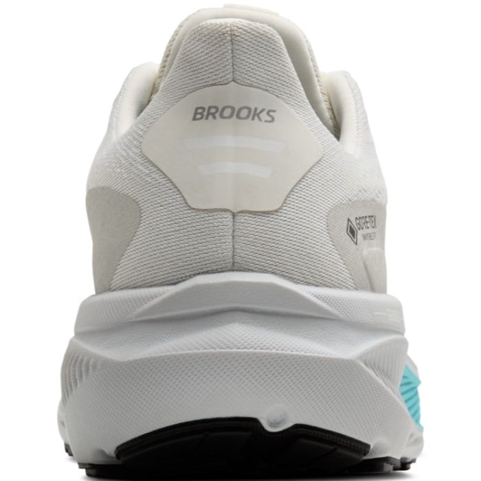 Brooks Ghost 17 GTX - Womens Waterproof Running Shoes - Coconut/Oyster Blue