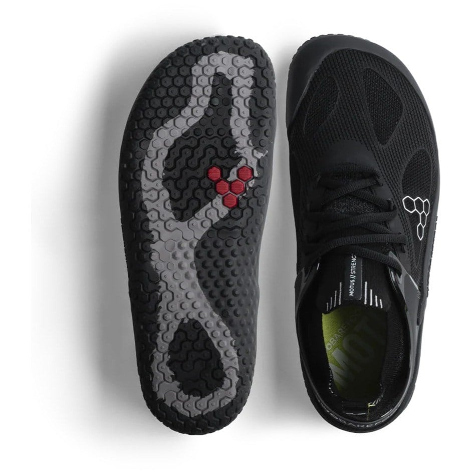 Vivobarefoot Motus Strength - Womens Training Shoes - Obsidian/Grey