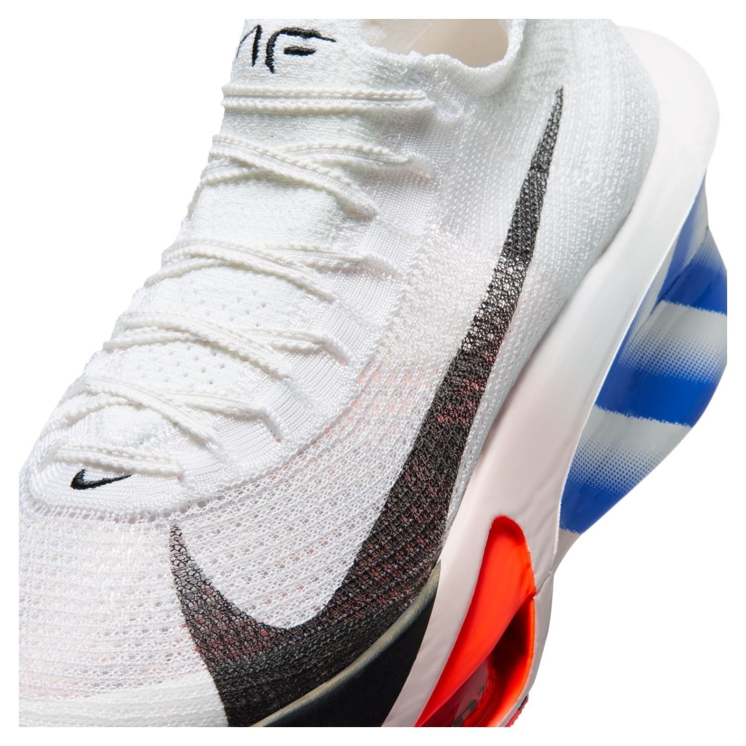 Nike Alphafly 3 CM - Unisex Road Racing Shoes - White/Black/Platinum Violet/Silt Red - image 8