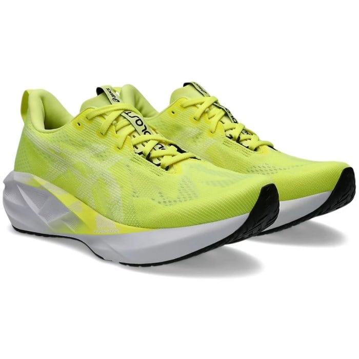 Asics Novablast 5 - Mens Running Shoes - Citron/White