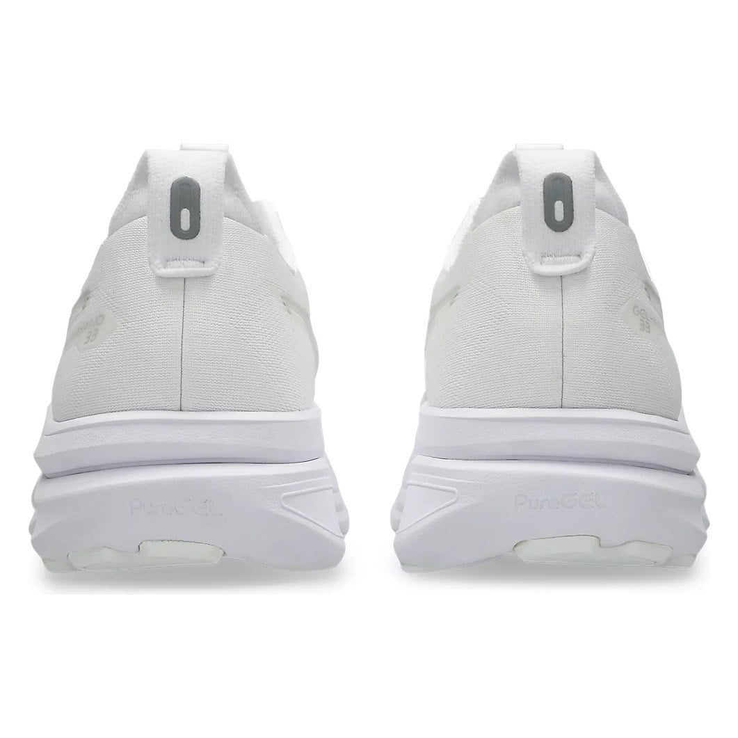 Asics Gel Kayano 33 - Mens Running Shoes - White/White - image 5