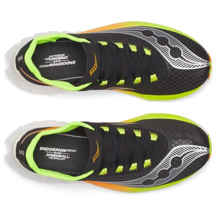Saucony Endorphin Pro 4 - Mens Road Racing Shoes - Black/VO2