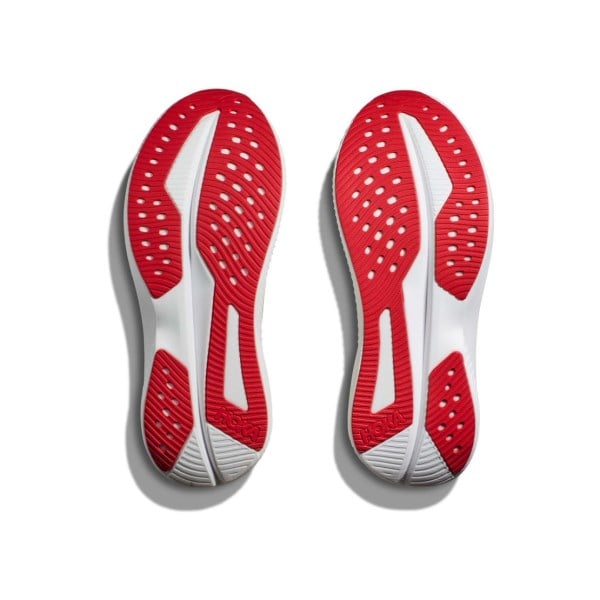 Hoka Mach 6 - Womens Running Shoes - White/Lettuce