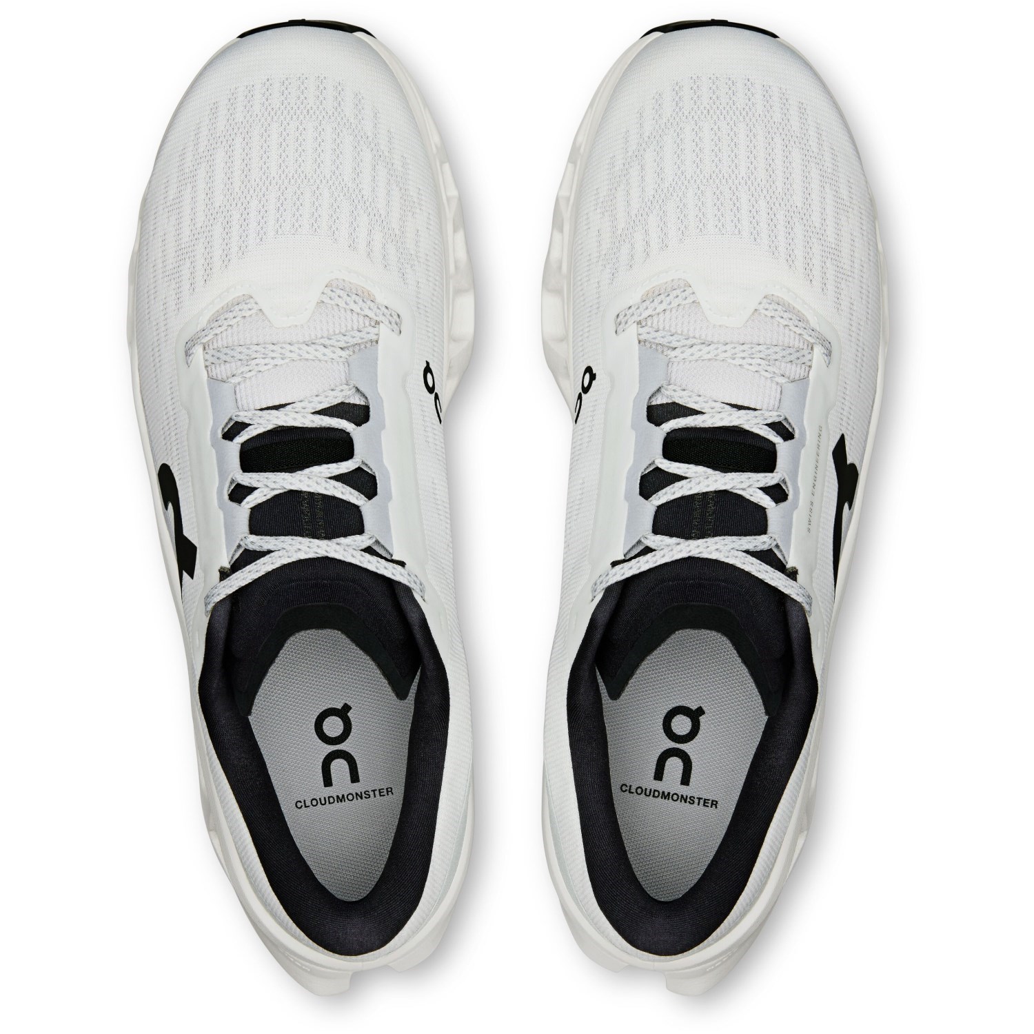 On Cloudmonster 3 - Mens Running Shoes - White/White