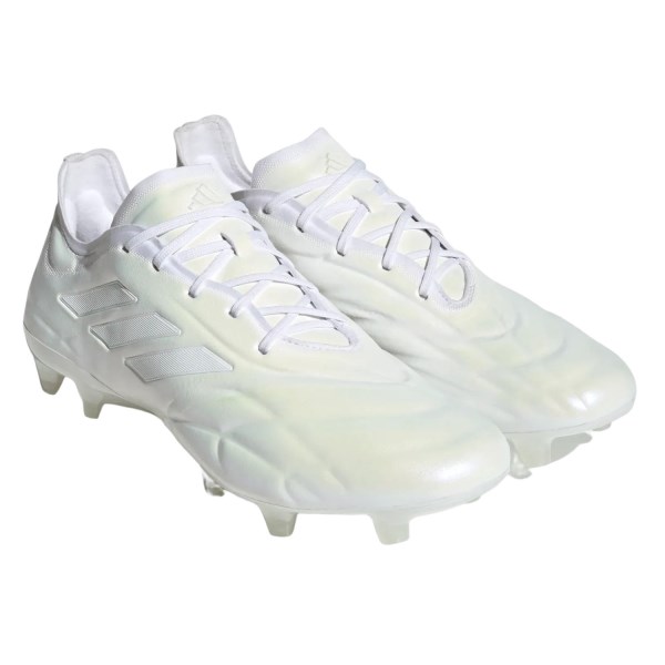 Adidas Copa Pure.1 FG - Unisex Football Boots - Cloud White/Cloud White/Zero Metallic