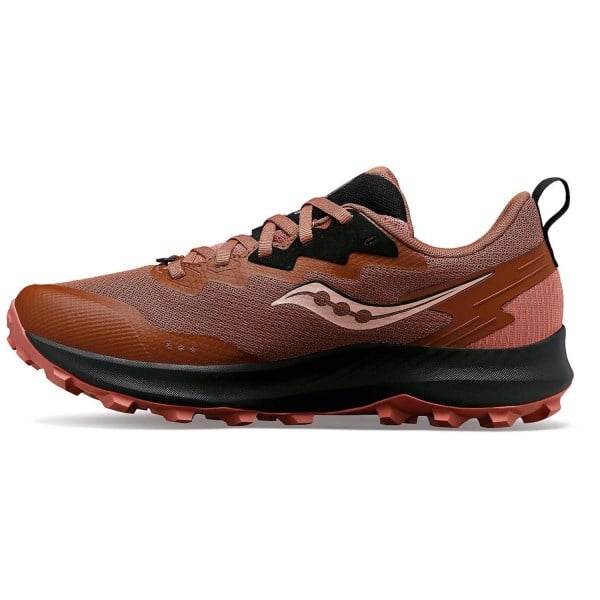 Saucony Peregrine 14 GTX - Womens Trail Running Shoes - Clove/Black