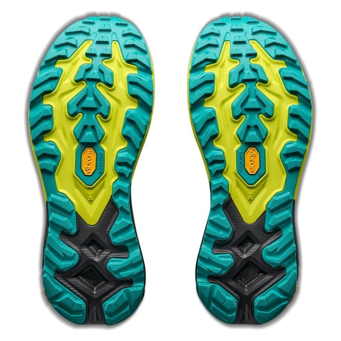 Hoka Mafate 5 - Mens Trail Running Shoes - Black/Hoka Citrus - image 6