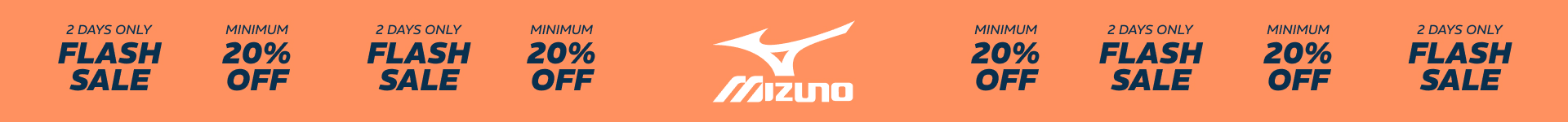 Mizuno Flash Sale