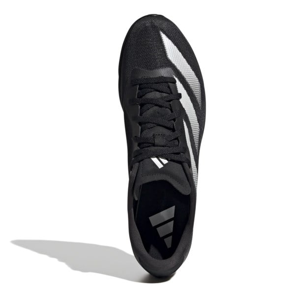Adidas Adizero DistanceStar - Unisex Track and Field Spikes - Core Black/Zero Metallic/Spark