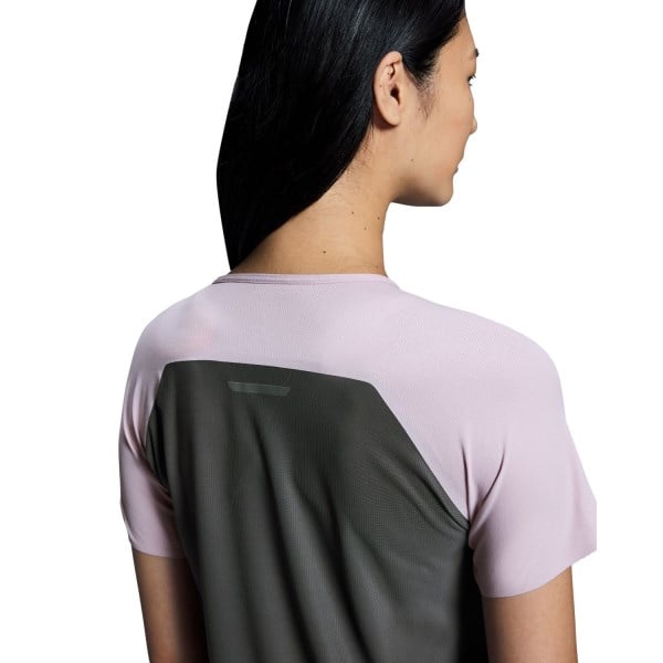 On Running Performance-T Womens Running T-Shirt - Mauve/Eclipse