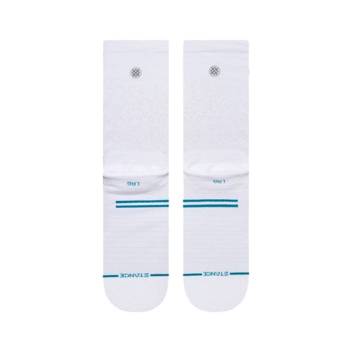 Stance Run Light Unisex Crew Socks - White - image 3