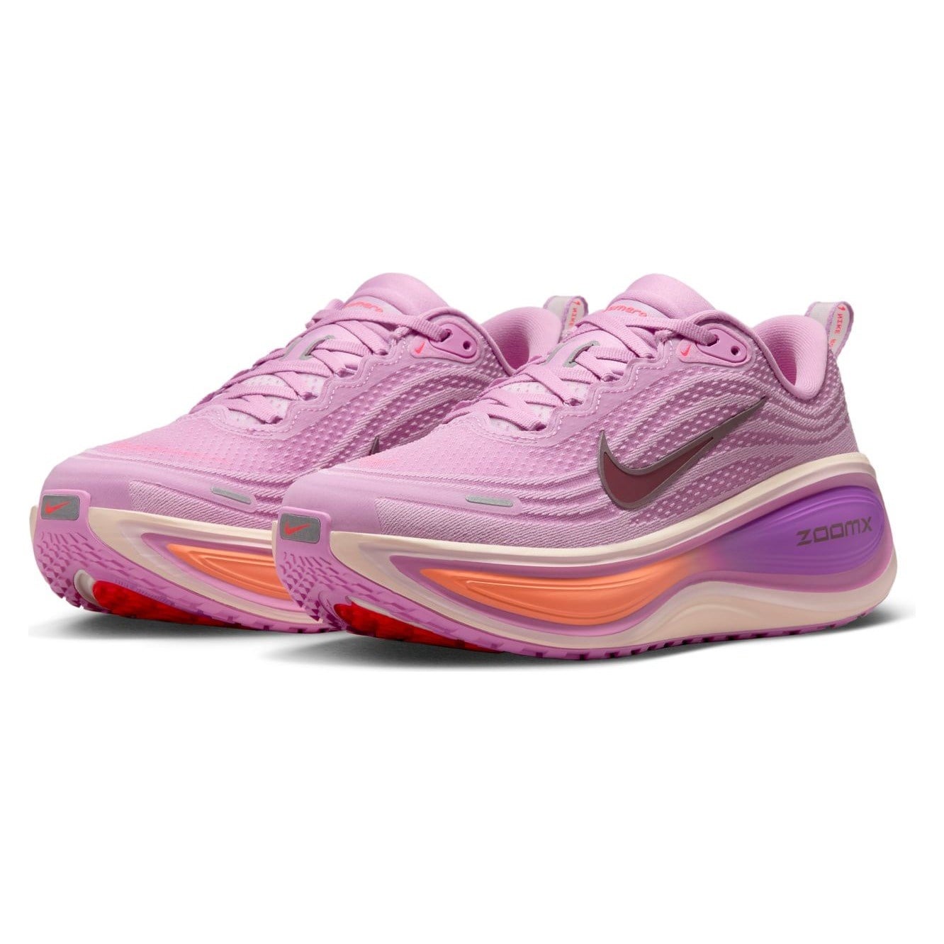 Nike Vomero Plus - Womens Running Shoes - Light Magenta/Black/Pink Foam/Bright Violet