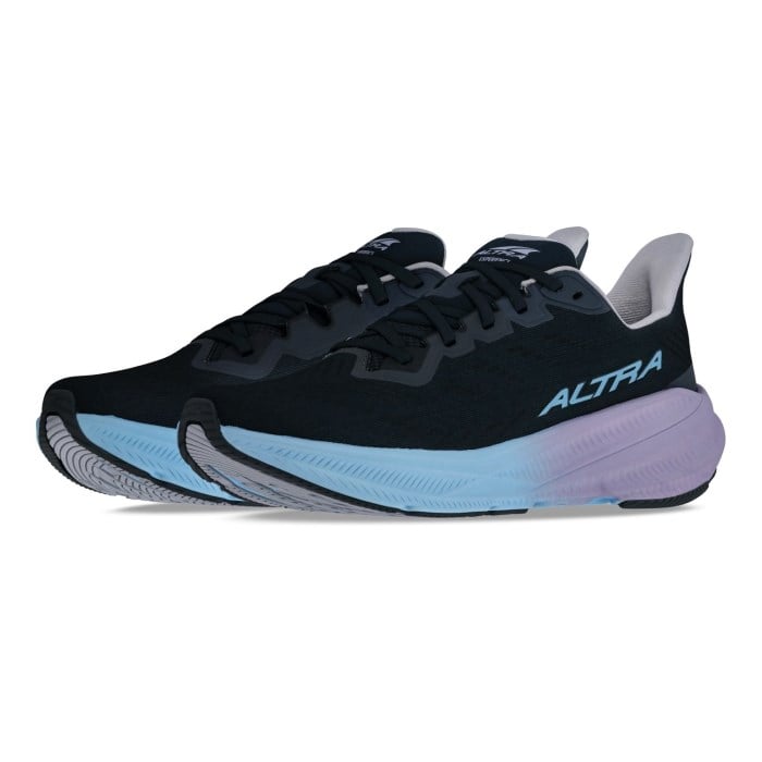 Altra Experience Flow 2 - Womens Running Shoes - Black/Light Blue