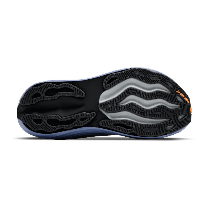 Brooks Glycerin Max - Mens Running Shoes - Country Blue/Sky/Orange