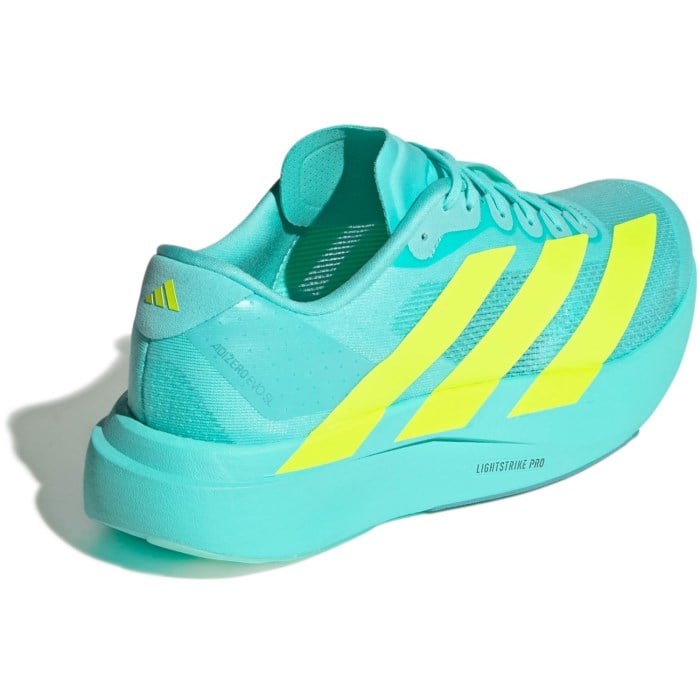 Adidas Adizero Evo SL - Mens Running Shoes - Flash Aqua/Lucid Lemon/Mint Ton