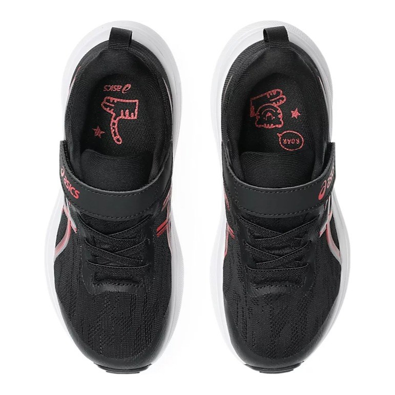 Asics GT-1000 14 PS - Kids Running Shoes - Black/Speed Red - image 3