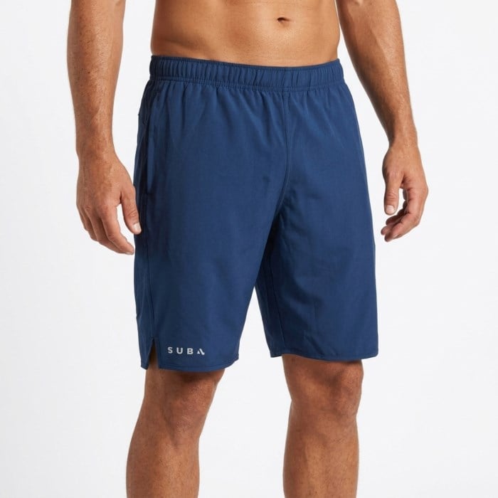 SUB4 7 Inch Action Mens Training Shorts - Navy